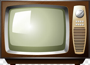 Television Stock Illustration   Retro Television Transparent  HD Png Download