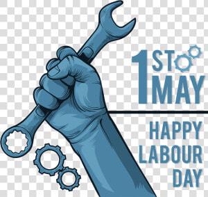 Download 1st May Happy Labor Day   Happy Labor Day 2019  HD Png Download