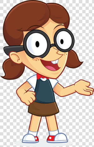 Nerd Cartoon Geek Clip Art   Nerd Clip Art  HD Png Download