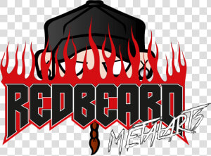 Redbeard Metal Arts Logo   Illustration  HD Png Download