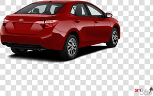 2017 Toyota Corolla Le   Voiture Vue De Dos  HD Png Download