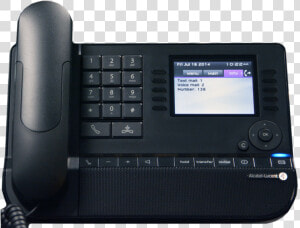 Alcatel lucent 8068 Telephone With Color Display  Showing   Electronics  HD Png Download