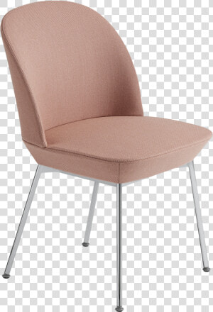 14921 Chro 530 Oslo Side Chair Twill Weave 530chrome   Muuto Oslo Side Chair  HD Png Download