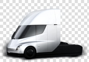 Tesla Semi Tesla Motors Car Truck   Tesla Semi Truck Transparent  HD Png Download