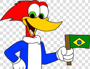 Woody Woodpecker Cartoon Others Picture Freeuse Stock   Woody Woodpecker Brazil  HD Png Download