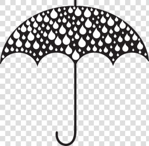 Rain Drop Silhouette Cloud Umbrella   Rain Drop Png  Transparent Png