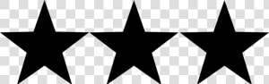 Transparent Black Stars Png   3 Black Stars Png  Png Download