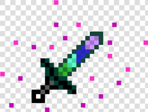 Minecraft Suite Sword   Transparent Minecraft Diamond Sword  HD Png Download