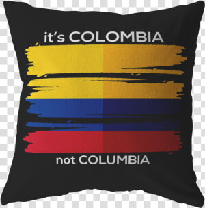 Colombian Flag Travel Vacation Souvenir Pillow  HD Png Download