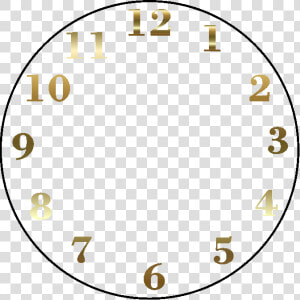 Clock Numbers Png   Clock Numbers Template Png  Transparent Png