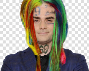 6ix9ine Hair Png  Transparent Png