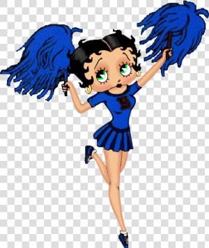 Transparent Animated Cheerleading Clipart   Cheer Betty Boop  HD Png Download