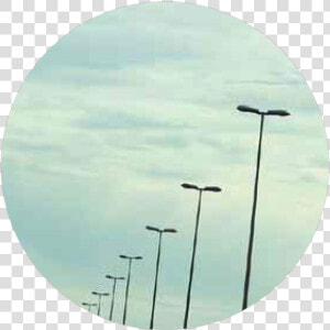 Road Light Poles   Circle  HD Png Download