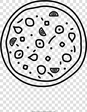 Pizza Página Para Colorear   Coloring Book  HD Png Download