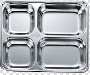 Qifeng 304 Stainless Steel Fast Food Plate Separate   Bread Pan  HD Png Download