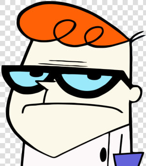 Dexter vectorized Cutout   Dexter Lab Face  HD Png Download