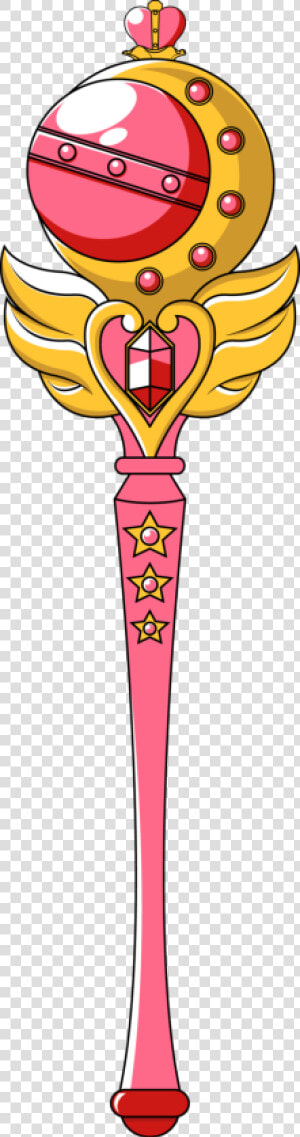 Sailor Moon Moon Stick Png   Sailormoon Wand Png  Transparent Png