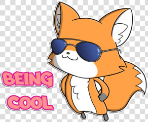 Clipart Fox Kawaii   Draw A Really Cool Fox  HD Png Download