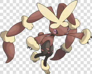 Transparent Kangaskhan Png   Pokemon Mega Evolution Lopunny  Png Download