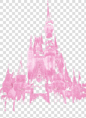 Pink Purple Violet   Sleeping Beauty Castle Pink  HD Png Download