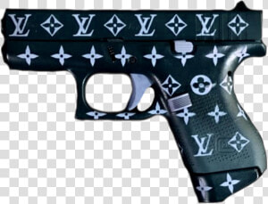  louisvuitton  louis  vuitton  gun  gore  gothic  monogram   Magic Kingdom  HD Png Download