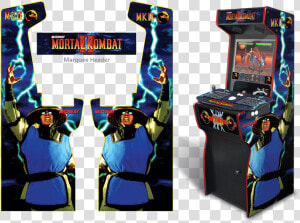 Mk2 Layout Full   Mortal Kombat Arcade Graphics  HD Png Download