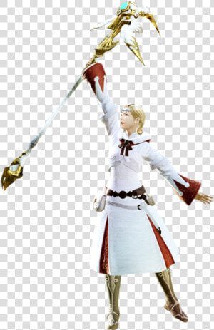 Final Fantasy Wiki   Ff14 Female White Mage  HD Png Download