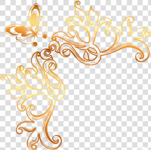 Ornament Clip Art   Ornament Vector Png Gold  Transparent Png