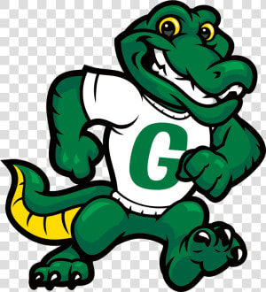 Alligator Cartoon Mascot For Garretson Elementary   Garretson Elementary School Logo  HD Png Download