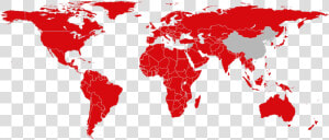 Netflix World Map   Countries Don T Have Netflix  HD Png Download