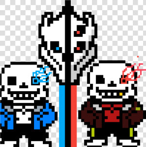 Sans Undertale And Sans Underfell   Papyrus Mad At Sans  HD Png Download