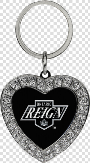 Ontario Reign Bling Heart Keychain   Keychain  HD Png Download