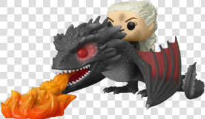 Game Of Thrones   Daenerys And Drogon Funko  HD Png Download