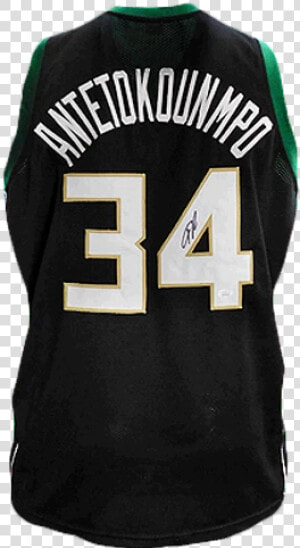 Giannis Antetokounmpo Autographed Jersey  HD Png Download