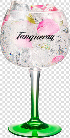 Tanqueray Rose Petal   Gin And Tonic With Rose Petals  HD Png Download