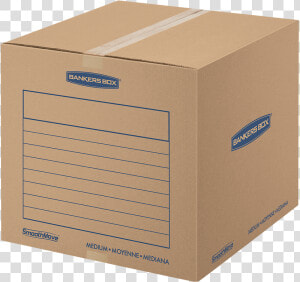 Smoothmove™ Basic Medium Moving And Storage Boxes   Moving  amp  Shipping Boxes  HD Png Download