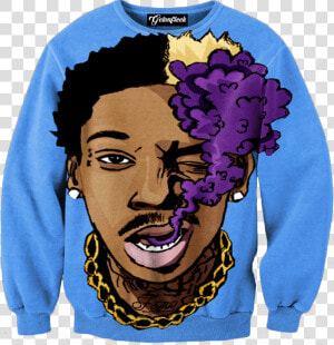 Wiz Khalifa Kush Crewneck Getonfleek   Buzos De Melanie Martinez  HD Png Download