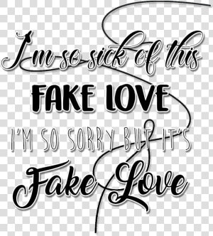 Png  Bts  And Fakelove Image   Fake Love Lyrics Bts  Transparent Png