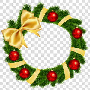 Christmas Border Insert Photo Christmas Border Rolls   Christmas Wreath Transparent Background  HD Png Download