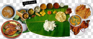 Banner Lankan Food   South Indian Thali  HD Png Download