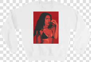 Image Of Cherry Bomb Crewneck Sweatshirt   Megan Fox  HD Png Download