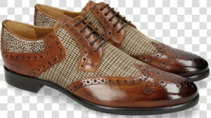 Derby Shoes Clint 19 Wood Textile English Hairon Halftone   Melvin  amp  Hamilton  HD Png Download