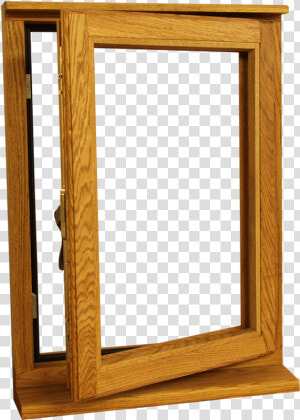 Single Wooden Oak Fully Opening Outwards Window   Plywood  HD Png Download