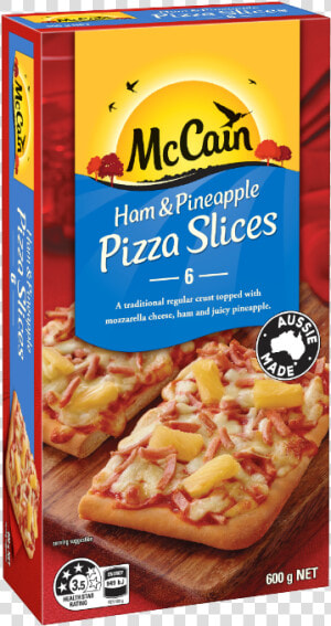 Mccain Pizza Singles Ham And Pineapple  HD Png Download