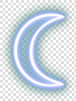  moon  neon  remixit  trending  trendingstickers  trendingsticker   Crescent  HD Png Download