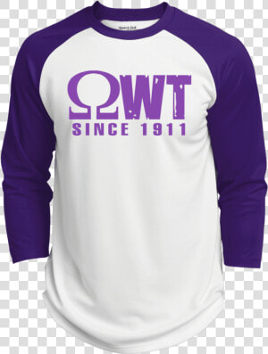 Omega Psi Phi Baseball Tee   Aint Nothin But A Christmas Party  HD Png Download