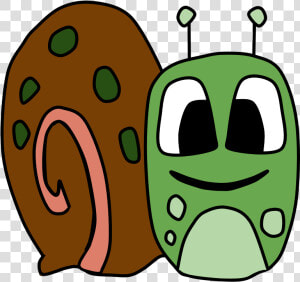 Snail  Big Eyes  Cartoon Animal  HD Png Download