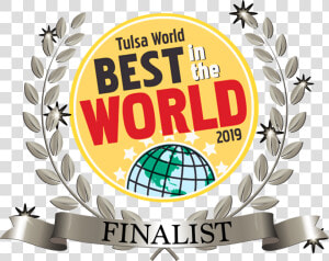 Tulsa Best In The World 2019  HD Png Download