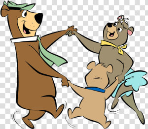 Yogi Bear Boo Boo And Cindy Bear  HD Png Download