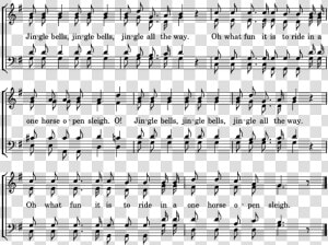 Jingle Bells  Song  Christmas Carol  Bell  Bells  Sound   Rondo Form With Lyrics  HD Png Download